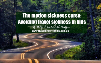 Avoiding travel sickness in kids!