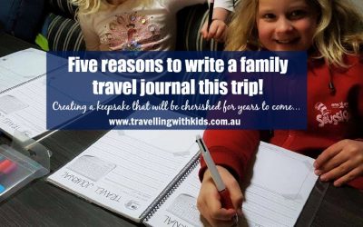 Five reasons to write a family travel journal this trip!